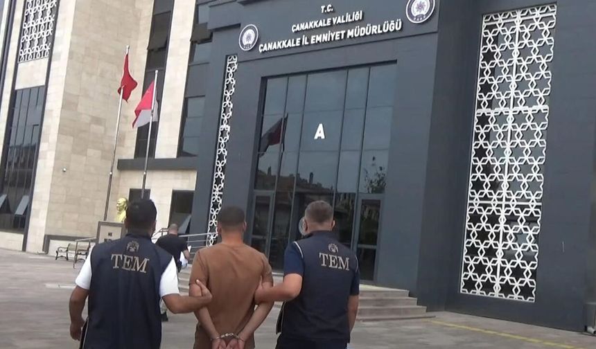 FETÖ'nün Çorum Osmancık ilçe imamı Çanakkale'de yakalandı