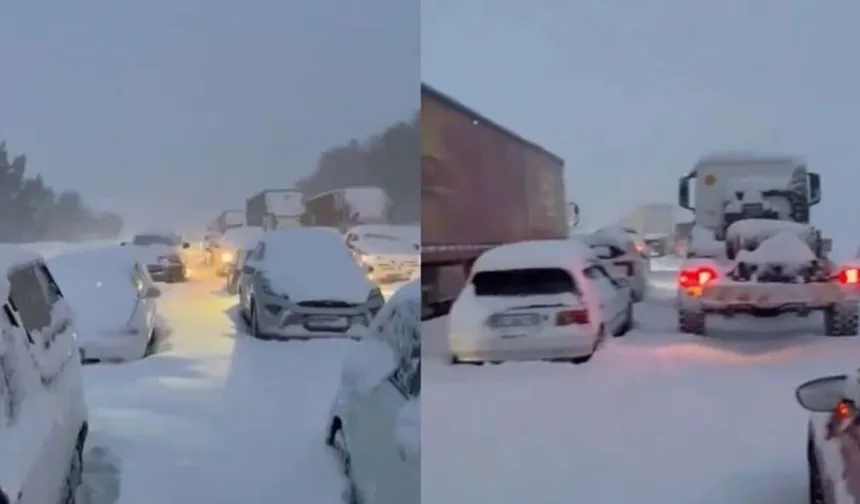 Güney Afrika kar altında: Yollar kapandı, sürücüler mahsur kaldı