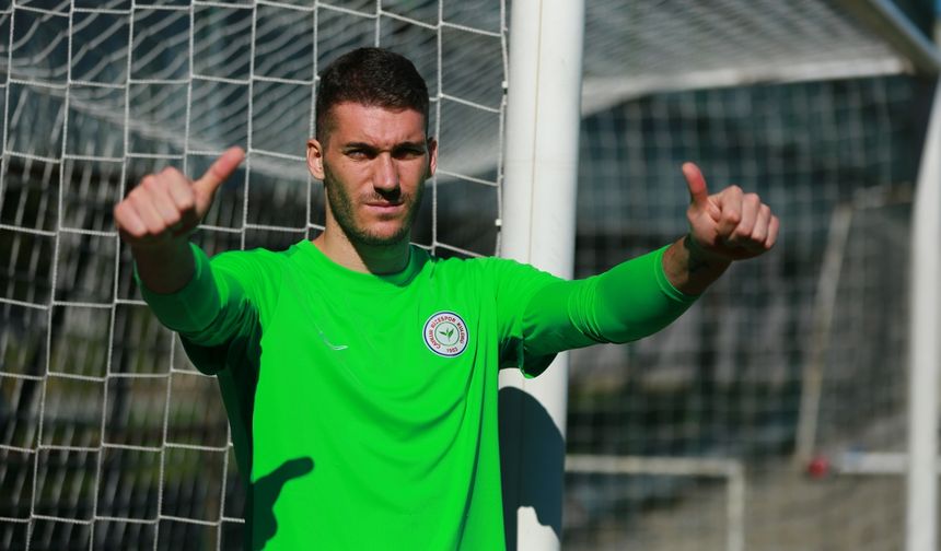 Çaykur Rizespor kalecisi Grbic,  Sivasspor maçı öncesi değerlendirmede bulundu: