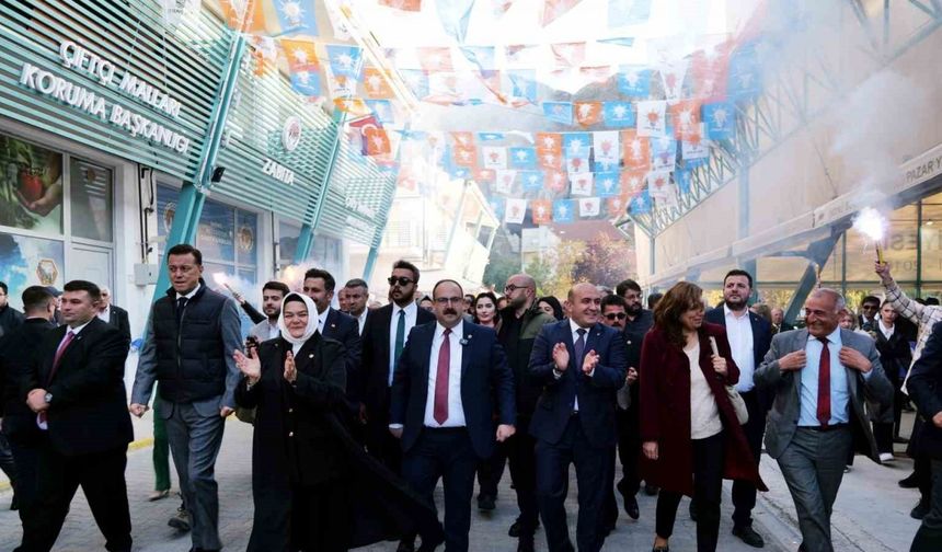 AK Parti’den İnönü’de coşkulu kongre