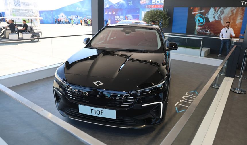 TOGG T10F: Yerli otomobilin yeni Sedan modeli görücüye çıktı