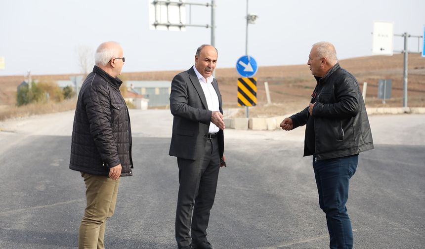 Alaca Belediye Başkanı Şerif Arslan’dan Zile Yolu incelemesi