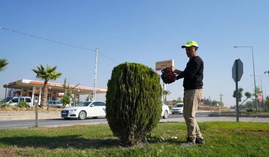 Adıyaman Belediyesi’nden kente estetik dokunuş