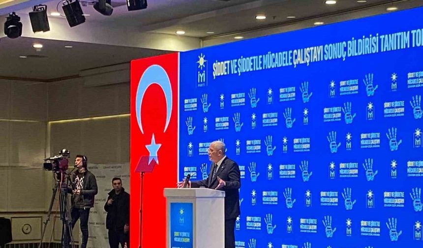 İYİ Parti Lideri Dervişoğlu: “Şiddetin önlenmesi ertelenemez ve ihmale gelmez”