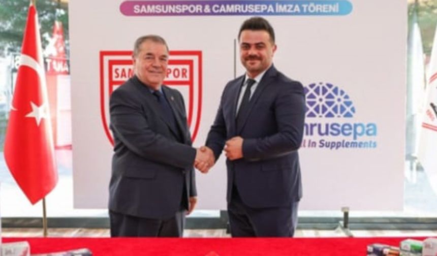 Çorumlu Alin Biyoteknoloji, Samsunspor’a sponsor oldu!