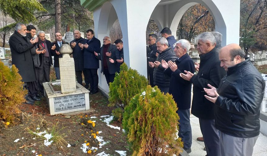 Çorum'da "Kuvayı Milliye Müftüsü İskilipli İsmail Hakkı Efendi Konferansı" yapıldı