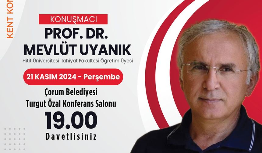 Prof. Dr. Mevlüt Uyanık ile Felsefe 101