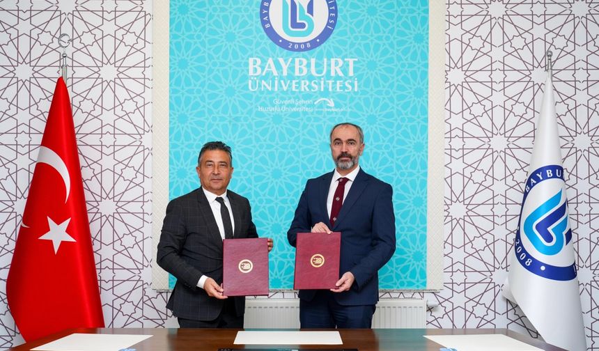 Bayburt Üniversitesi ile İl Milli Eğitim Müdürlüğü arasında iş birliği protokolü imzalandı