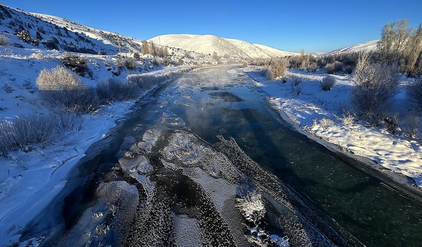 Bayburt'ta soğuk hava etkili oluyor