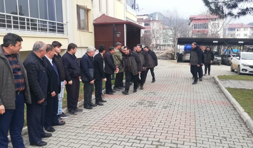 Kastamonu Orman Bölge Müdürü Yaslıkaya, Hanönü'de kooperatif başkanları ile görüştü