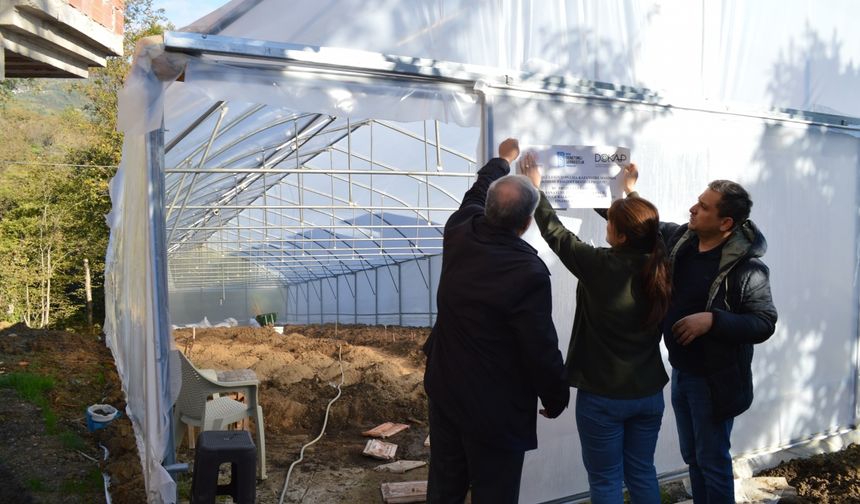 Ordu'da yükümlülerin topluma kazandırılması için tarımsal destek sağlandı