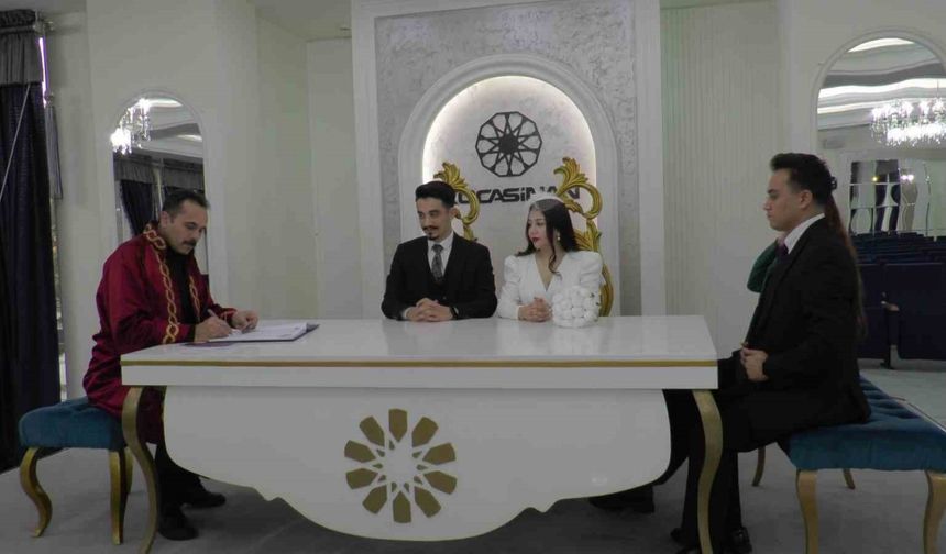 Nikah salonlarında ’12.12.2024’ yoğunluğu