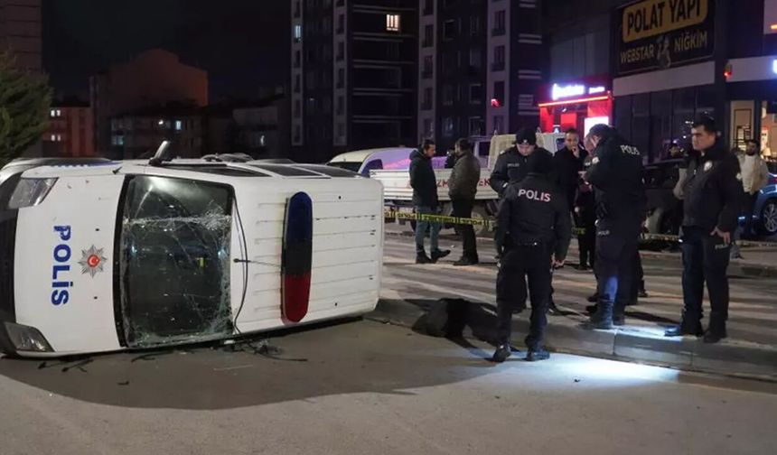 Niğde'de korkunç kaza! 2'si polis, 6 yaralı!