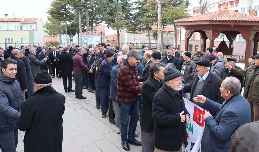 Sungurlu’dan kutsal topraklara: Şehit aileleri ve gaziler Umre’ye uğurlandı