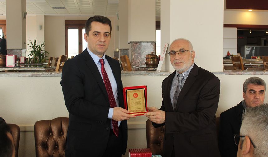 Dodurga Kaymakamı Hakan Vatansever'in görev süresi sona erdi