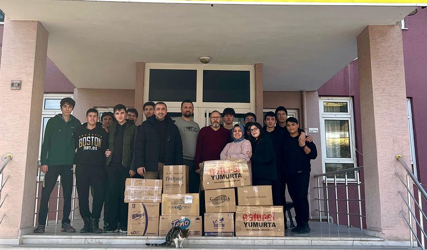 Osmancık'ta deprem mağduru öğrenciler için kitap kampanyası!