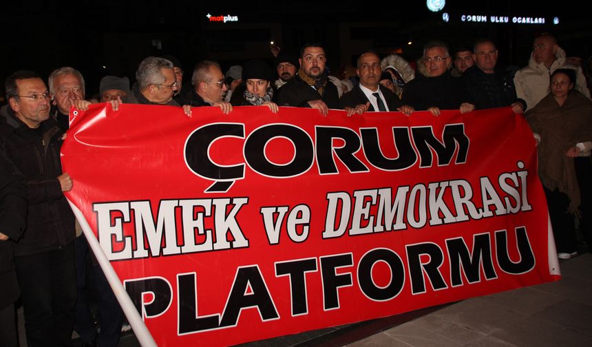 Çorum'da Ekrem İmamoğlu için Büyük Destek Yürüyüşü: Hak ve Adalet arayışı sürüyor