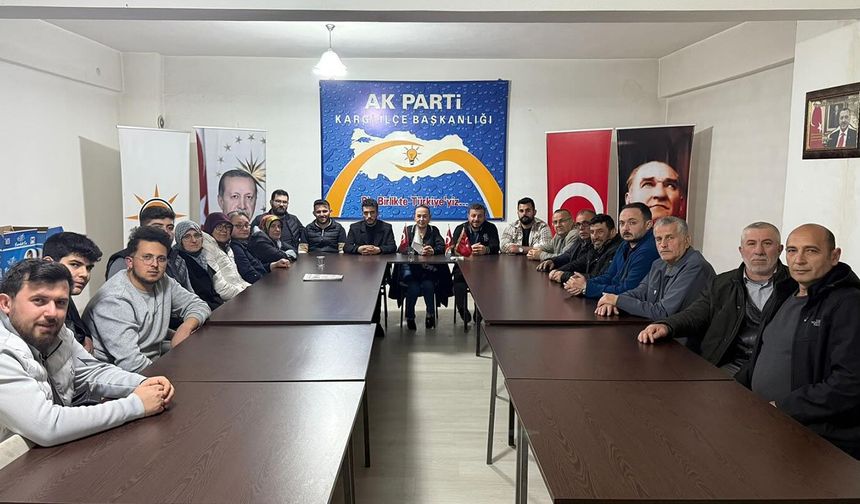 AK Parti Kargı İlçe Teşkilatı Ramazan ayı boyunca yoğun çalışma gerçekleştirdi