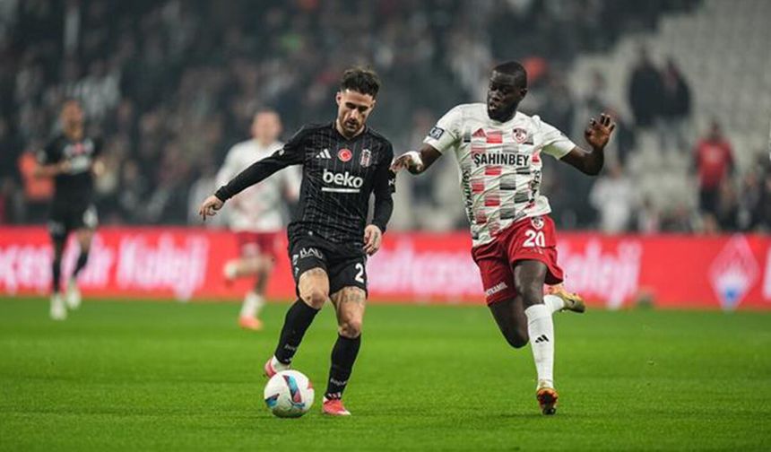 Beşiktaş, Gaziantep FK’ya evinde mağlup oldu! 2-1’lik sonuçla galibiyet serisi sonlandı
