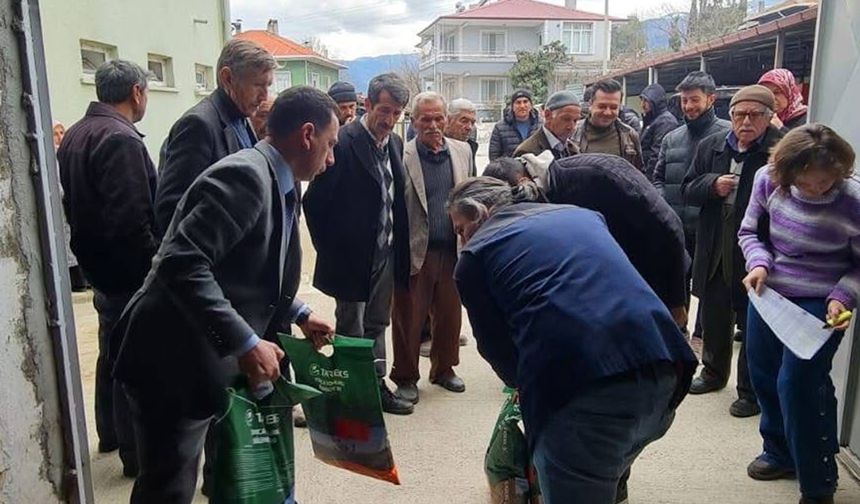 Kargı’da çiftçilere yonca tohumu desteği: Sürdürülebilir tarım için önemli adım