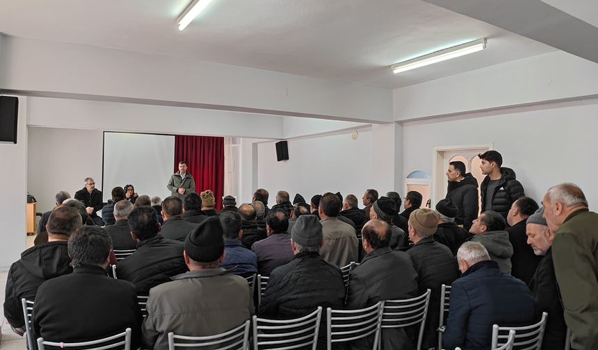 Oğuzlar'da çiftçilere TKDK Hibe destekleri anlatıldı