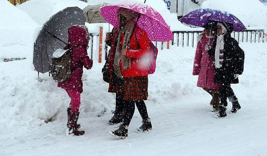 Çorum'da Kar yağışı etkisi: Yarın Okullar tatil mi?