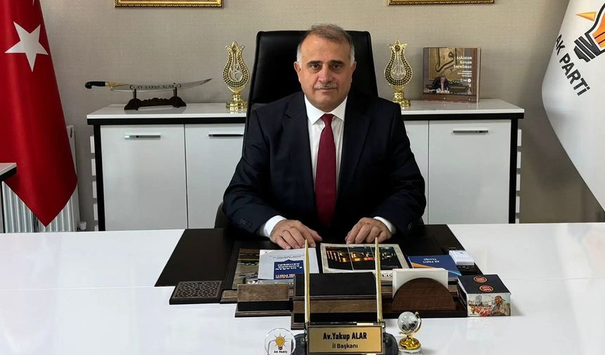 AK Parti Çorum İl Başkanı Alar'dan CHP'ye sert tepki: "Samimi olun ve çelişkiye son verin"