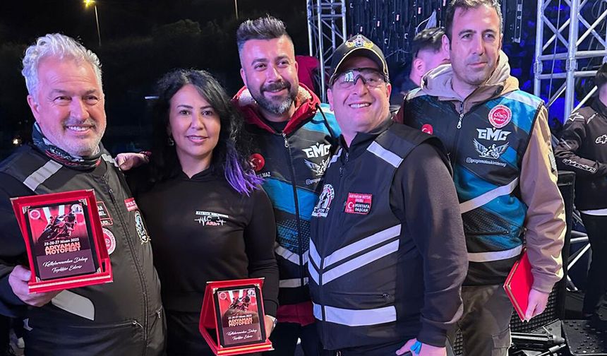 Çorum Kadın Motosiklet Spor Kulübü, Adıyaman Motofest’te Çorum’u temsil etti