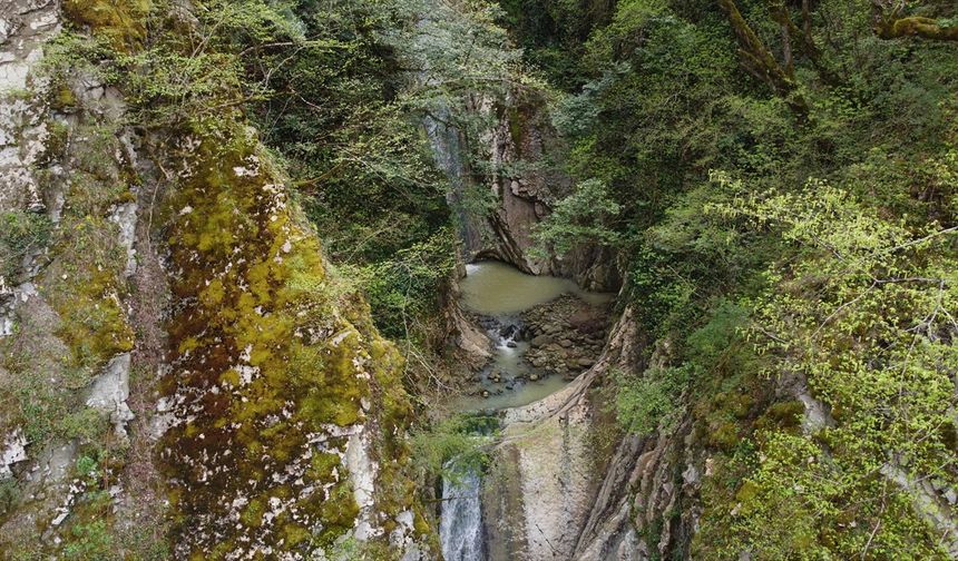 Sinop'un saklı kalan Söküçayırı Şelalesi turizme kazandırılacak