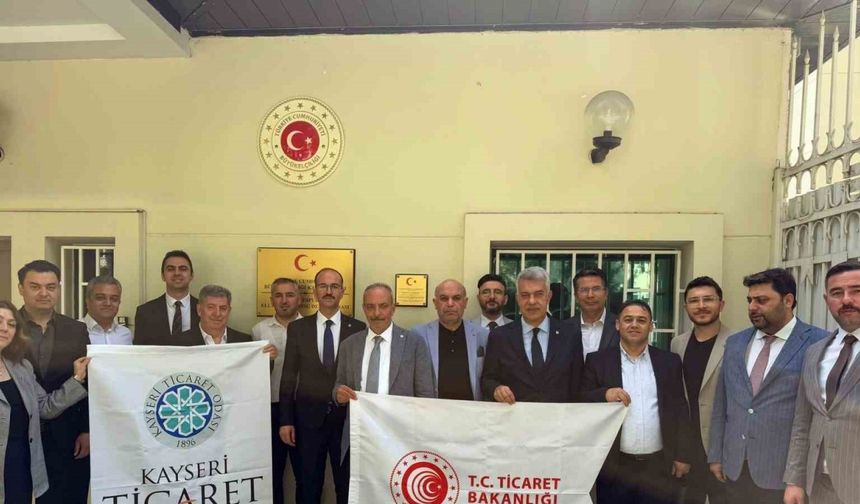 Kayseri Ticaret Odası iki ayrı heyetle Özbekistan ve Çin’e eş zamanlı çıkarma yaptı
