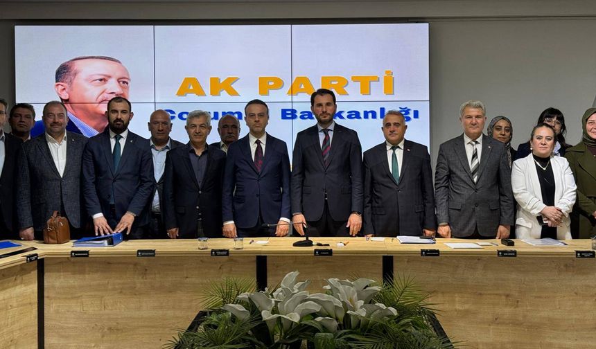 AK Parti Çorum’da istişare toplantısıyla yeni yol haritasını belirledi