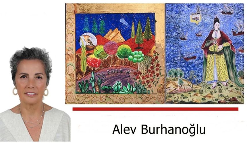 Çorumlu Ressam Alev Burhanoğlu Gaziantep’te sergi açacak