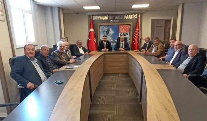 CHP Çorum il örgütünde yol haritası belirlendi: Ortak akıl vurgusu öne çıktı