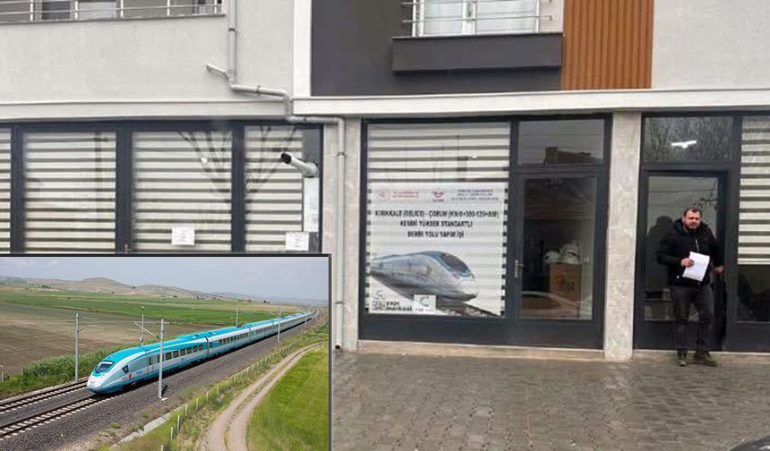 Çorum Yüksek Hızlı Trene kavuşuyor: Sungurlu’da ofis kuruldu