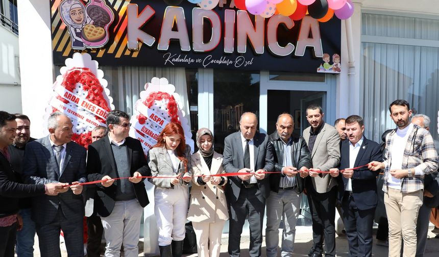 Kadın girişimciden Alaca’ya yeni mekan! Tefani Kadınca Kafe hizmete açıldı