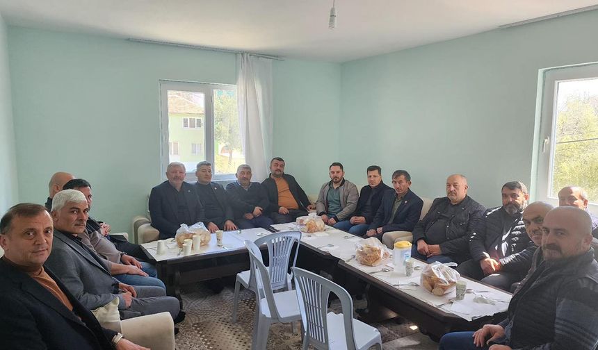 Güneşören Köyünde Yağmur Duası: Başkan Gelgör de katıldı