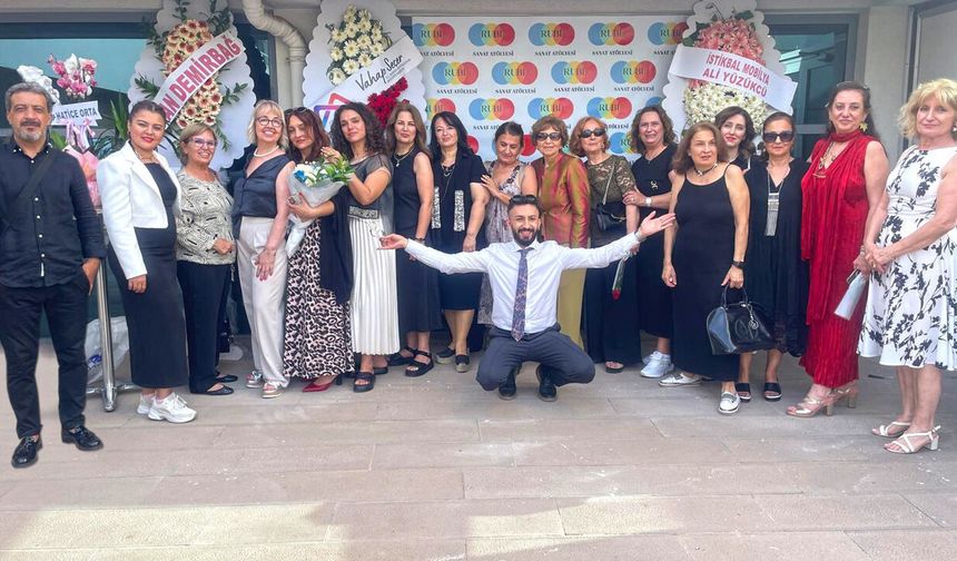 "İz ve Yüzey" Sergisi Mersin'de Sanatseverlerle buluştu