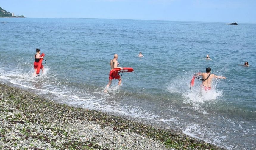 Giresun'da cankurtaran ekibi yaz dönemi hazırlıklarını tamamladı
