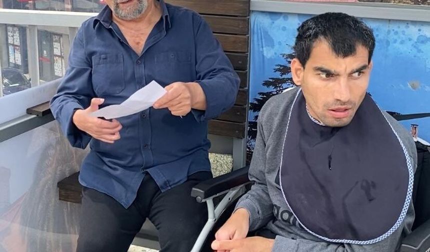 Şehit Eren Bülbül Gençlik Merkezi'nden engelli babası Doğan'a sürpriz