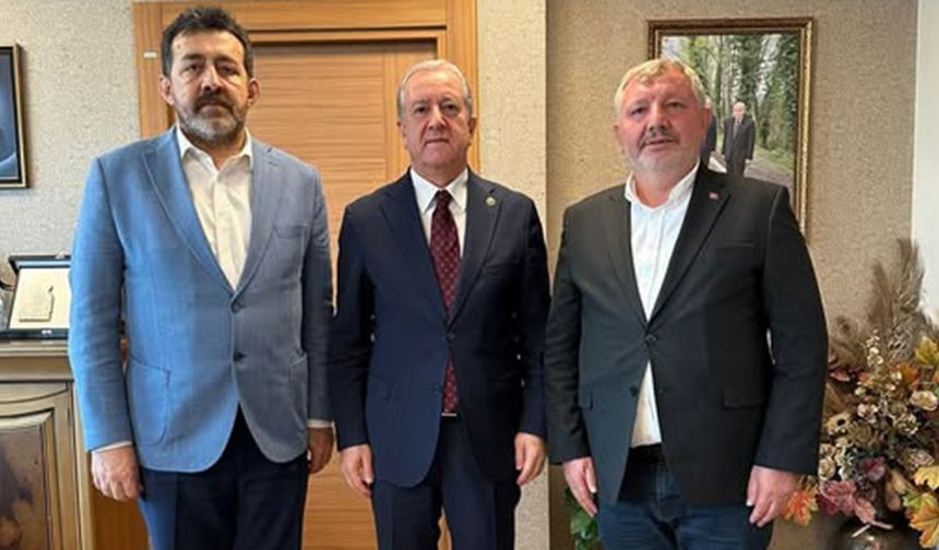 Ahmet Gelgör'den önemli ziyaret: İlçenin ihtiyaçları aktarıldı