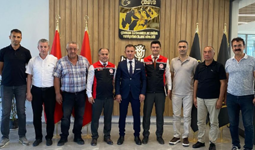 Tarım İl Müdürlüğünden Çorum DSYB’ye ziyaret