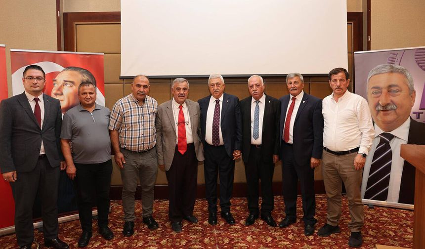 Recep Gür ve İsmail Ataç, Antalya’daki istişare ve değerlendirme toplantısına katıldı
