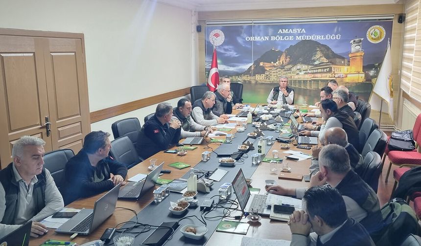 İşletme Müdürleri Değerlendirme Toplantısı Amasya’da yapıldı