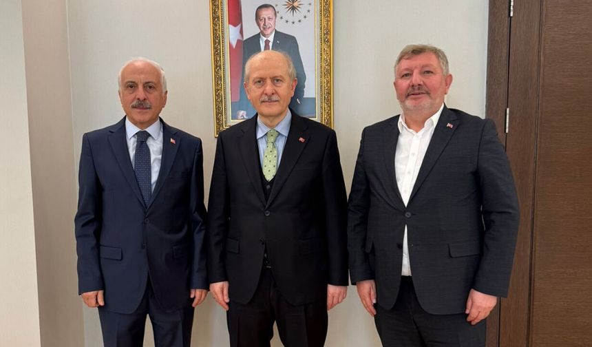 Ankara’da Osmancık zirvesi: Gelgör’den Suver ve Gürgen’e teşekkür