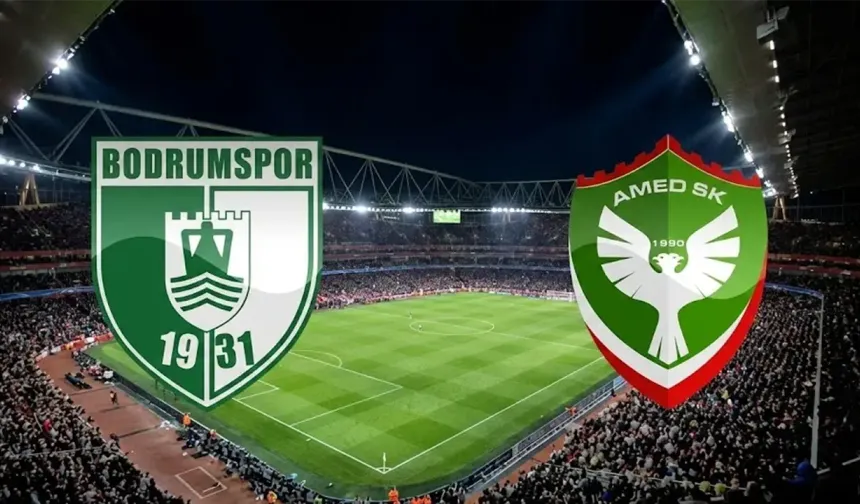 Bodrum FK–Amedspor maçı hangi kanalda?