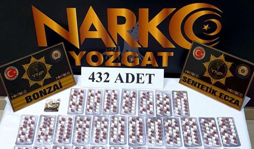 Çorum’dan Yozgat’a uyuşturucu sevkiyatı engellendi