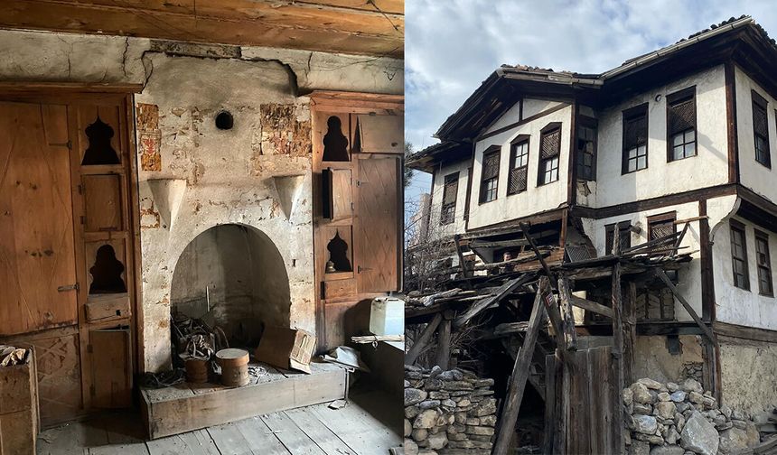 115 yıllık konak yok oluyor: Ahşapların arasında saklı bir tarih