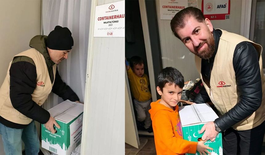 Uluslararası öğrencilerle iftarda bir araya geldiler