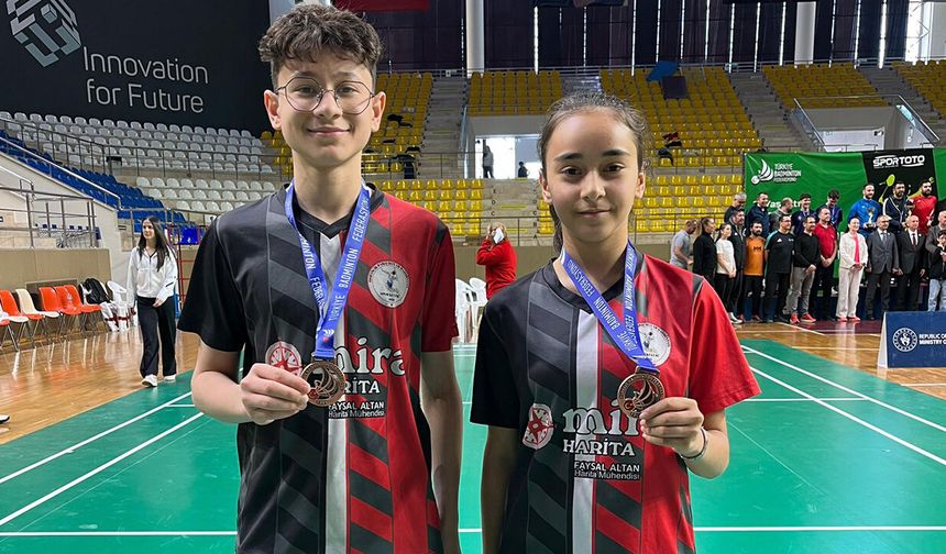 Osmancıklı sporcular Türkiye şampiyonasında kürsüye çıktı