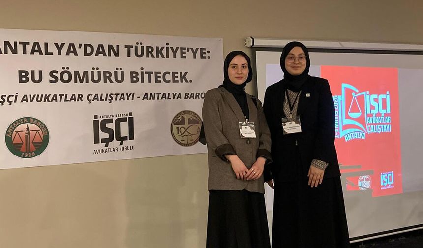 Çorum Barosu, İşçi Avukatlar Çalıştayı’nda temsil edildi